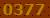 3677 code