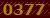 3677 code